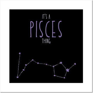 It's a Pisces Thing Posters and Art